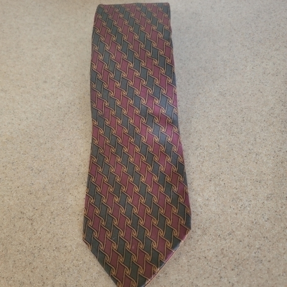 HERMES‎ 100% SILK 3" WIDE TIE